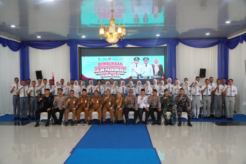 Bakesbangpol Tanah Bumbu Mulai Diklat 45 Calon Paskibraka untuk HUT RI ke-81