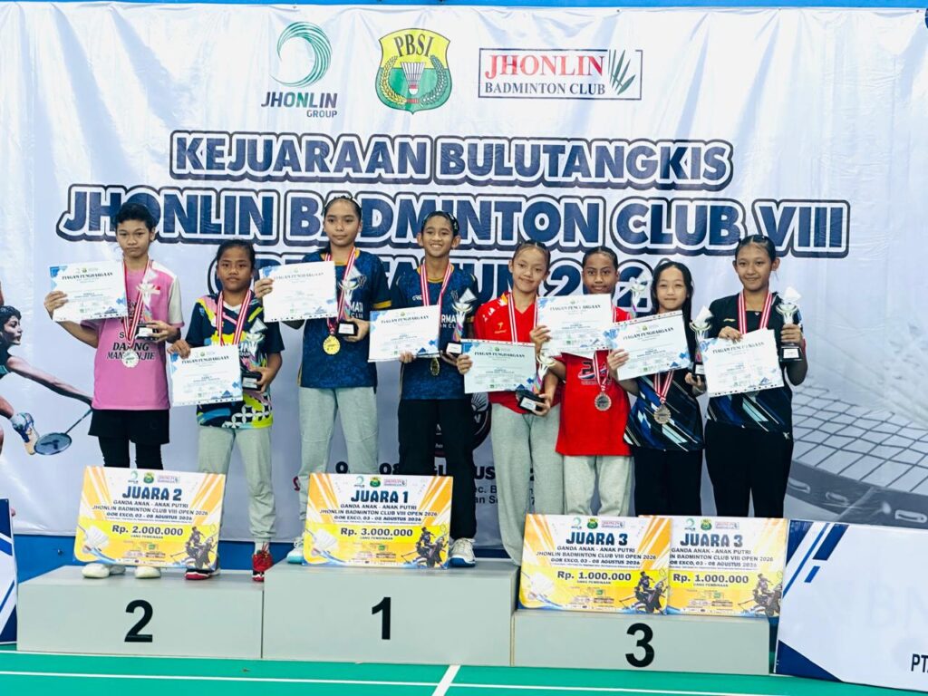 Riska Humaira Safitri Taklukkan Jhonlin Badminton Club VIII Open Tahun 2026, Bawa Pulang Medali Emas dan Perak