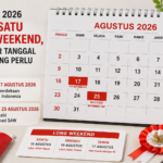 Agustus 2026 Miliki Satu Long Weekend, Ini Daftar Tanggal Merah yang Perlu Diketahui file_000000005f788211ba10fc90cbe92e5f