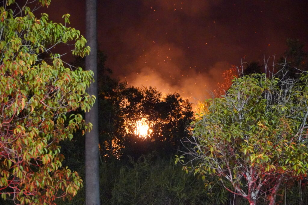 Kebakaran Lahan Capai 10 Hektare di Jalan Lingkar 30 Batulicin, Puluhan Personel Dikerahkan